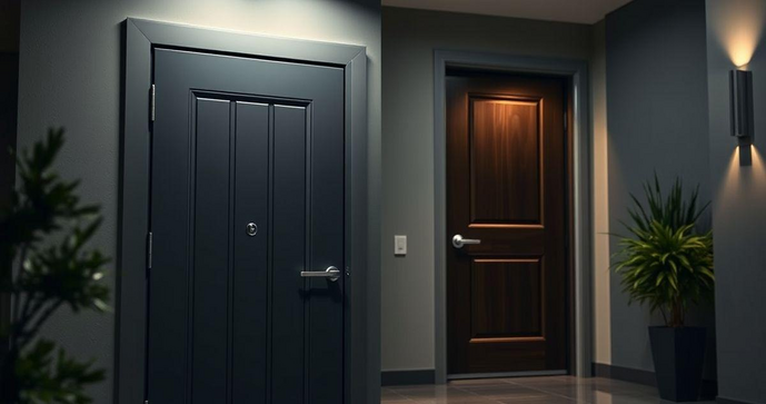 Porta blindada residencial é a solução ideal para segurança e proteção do seu lar Porta blindada residencial é a solução ideal para segurança e proteção do seu lar